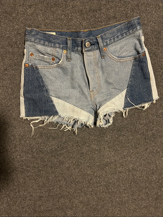 Levi's Pants - Levi's premium Two-Tone Blue Cutoff Denim Shorts